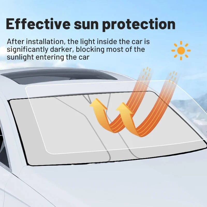 Portable Car Windshield Sunshade Protector