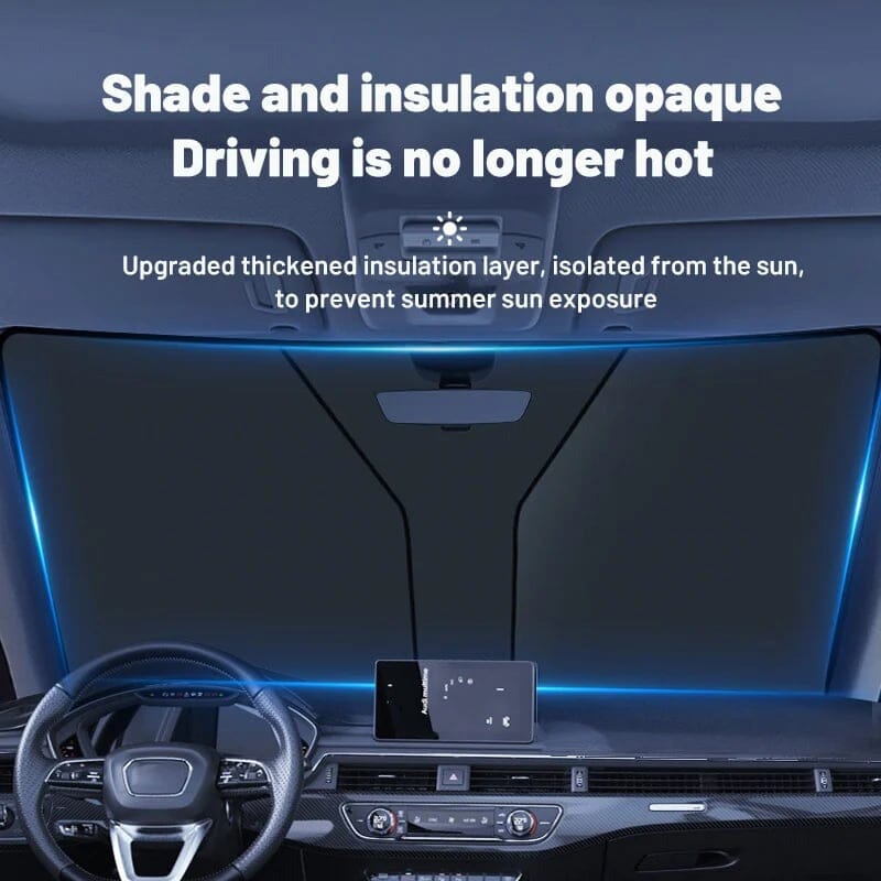 Portable Car Windshield Sunshade Protector