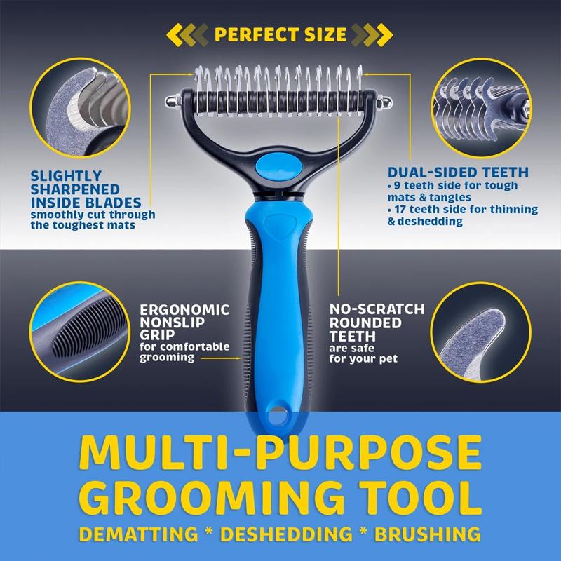 Double Sided Pet Grooming Tool