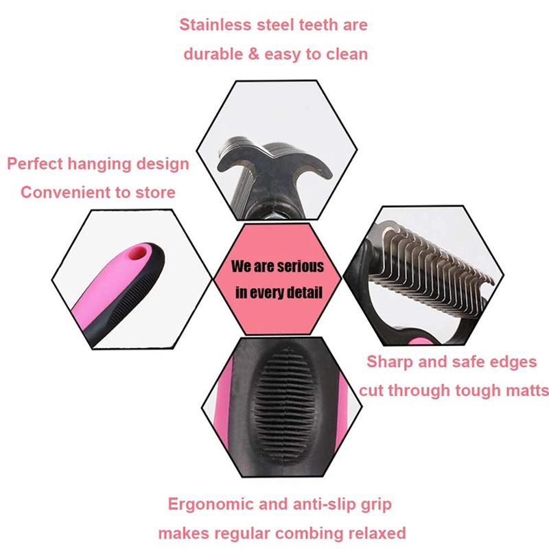 Double Sided Pet Grooming Tool