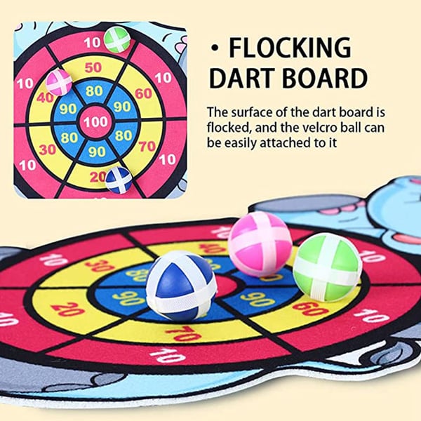 Cartoon Dart Board Game