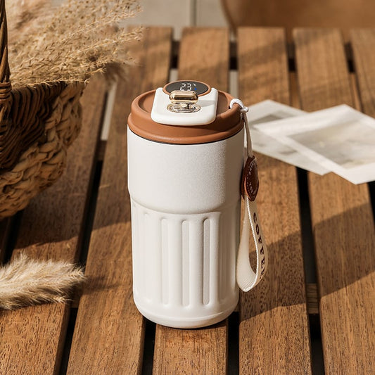 Coffee & Tea Thermos With Temperature Display
