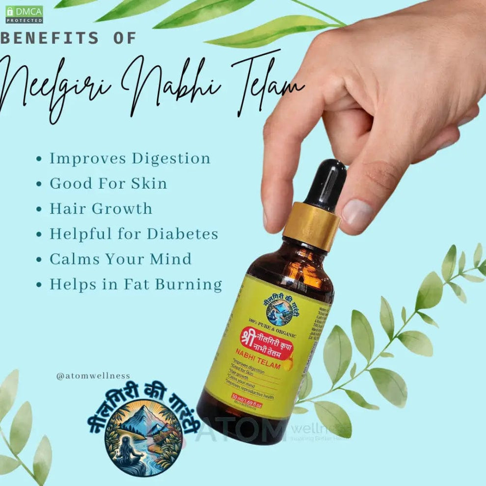 Ayurvedic Nabhi Therapy Oil | Buy 1 Get 1 Free