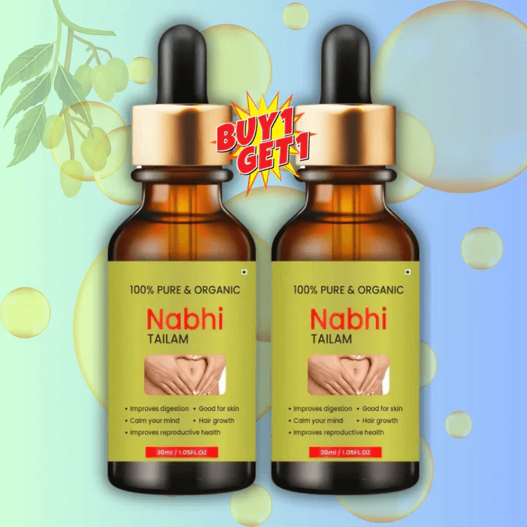 Ayurvedic Nabhi Therapy Oil | Buy 1 Get 1 Free